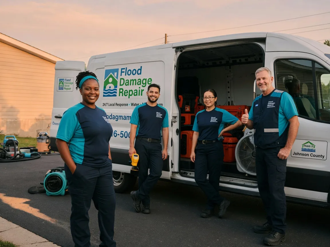 Water Damage Restoration company in New Douglas, IL